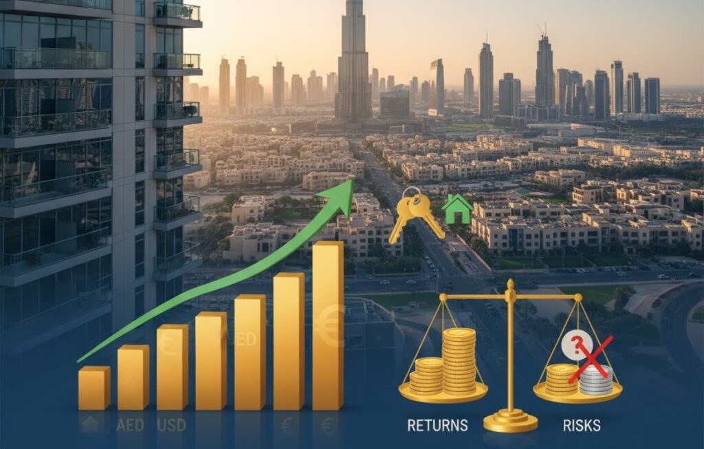 Why Buying Property in Dubai for Rental Income Makes Sense: Returns and Risks